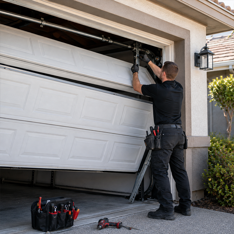 Emergency garage door repair